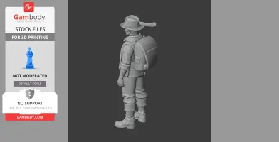 Merchant - Terraria Figurine - Character Figure STL