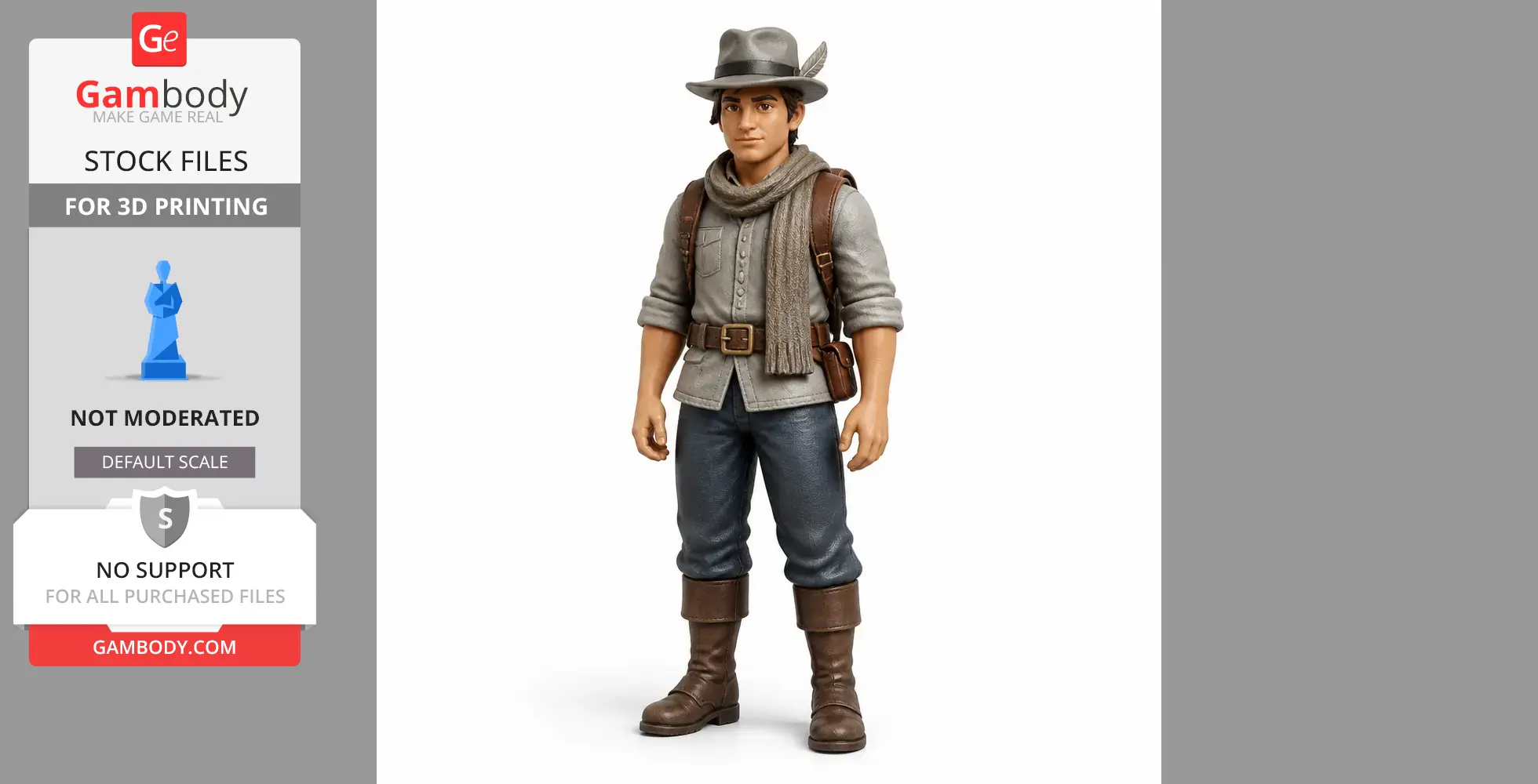 Merchant - Terraria Figurine - Character Figure STL