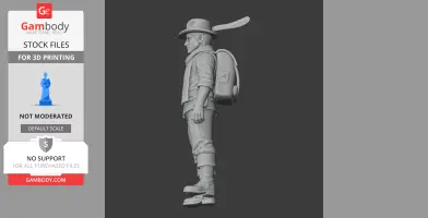 Merchant - Terraria Figurine - Character Figure STL