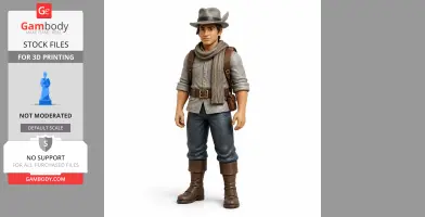 Merchant - Terraria Figurine - Character Figure STL