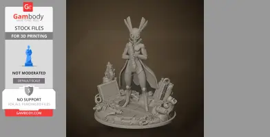 Five Pebbles - Rain World - Character Figure STL