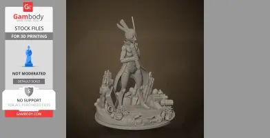 Five Pebbles - Rain World - Character Figure STL