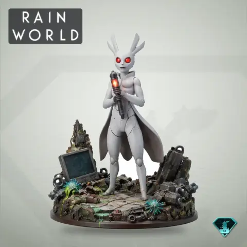 Five Pebbles - Rain World - Character Figure STL