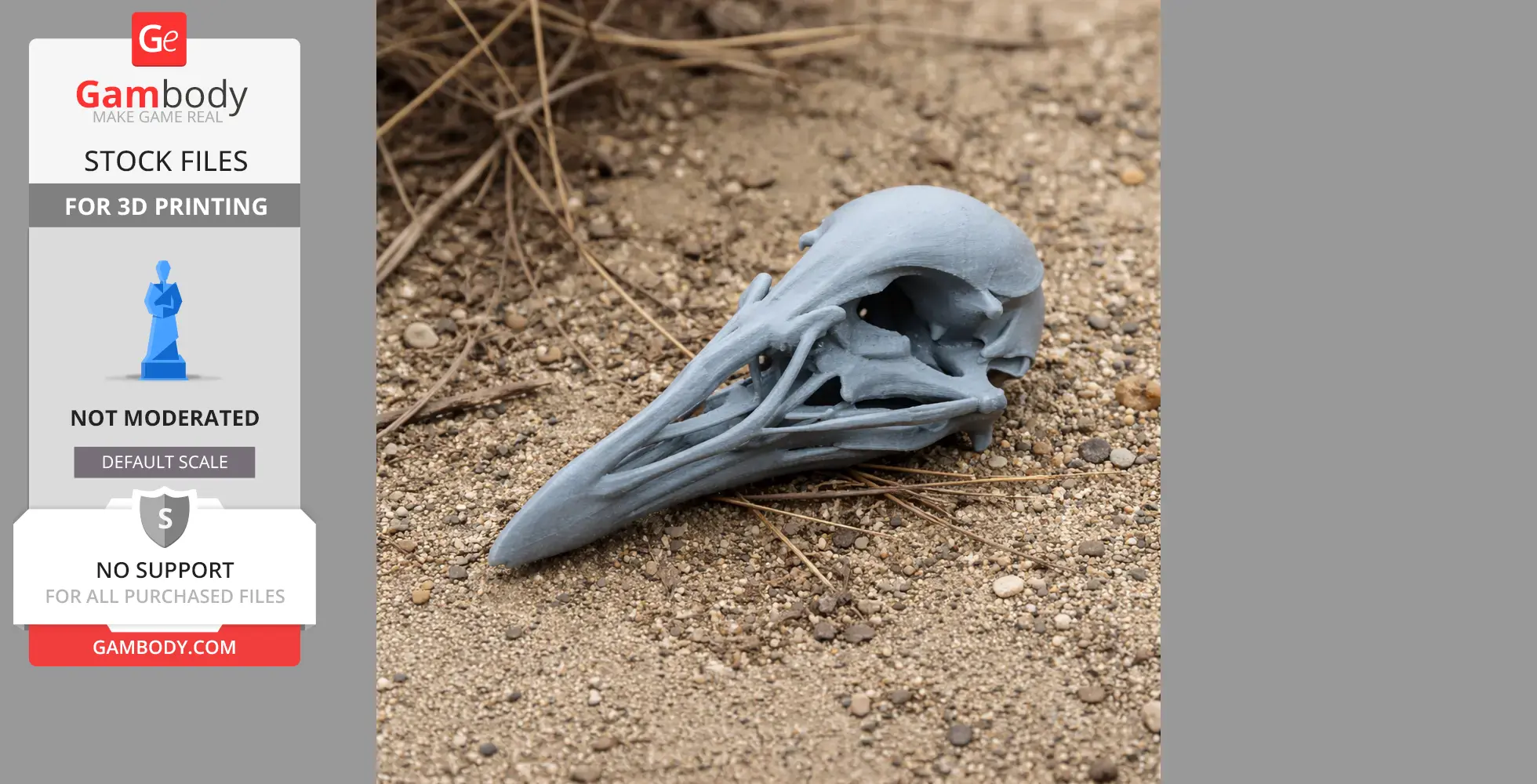 Weka Skull - Skull Replica STL