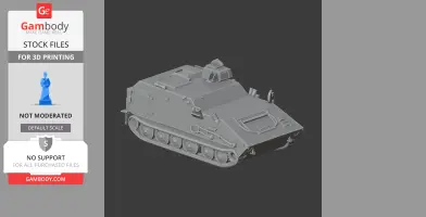 Opal (armoured personnel carrier) - Tank Model STL