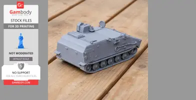 Opal (armoured personnel carrier) - Tank Model STL