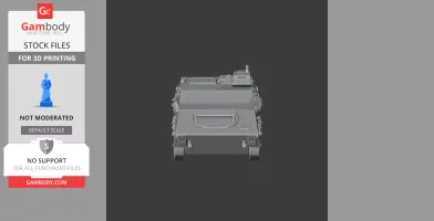 Opal (armoured personnel carrier) - Tank Model STL