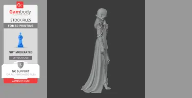 Mermon - Vampire Survivors Figurine - Character Figure STL