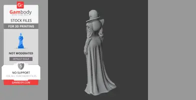 Mermon - Vampire Survivors Figurine - Character Figure STL