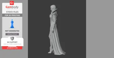 Mermon - Vampire Survivors Figurine - Character Figure STL
