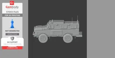 Oshkosh Alpha - Tank Model STL