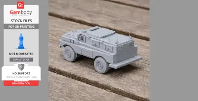 Oshkosh Alpha - Tank Model STL