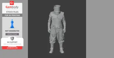 Metal Ore - Rust Figurine - Character Figure STL