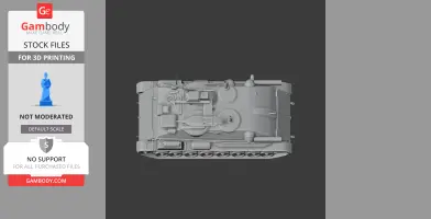 OT M-60 - Tank Model STL