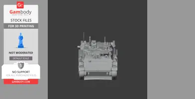 OT M-60 - Tank Model STL
