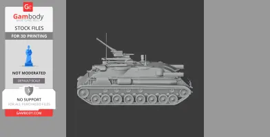 OT M-60 - Tank Model STL