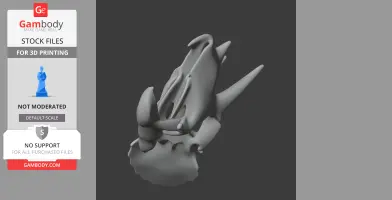 Wendiceratops Skull - Skull Replica STL