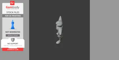 A top-down view of a 3D model of Mettaton from Undertale, showing its intricate hair and sleek design.