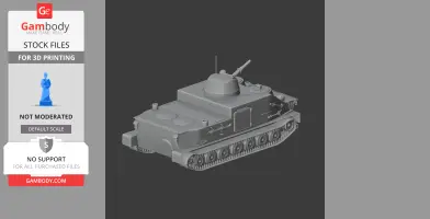 OT-62 TOPAS - Tank Model STL