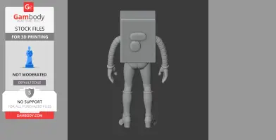 Mettaton Box Form - Undertale - Character Figure STL