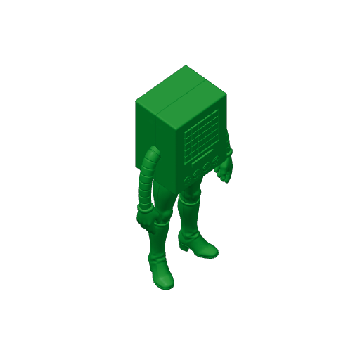 Mettaton Box Form - Undertale Figurine.3mf