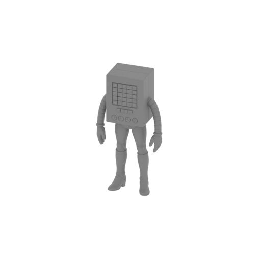 Mettaton Box Form - Undertale Figurine.stl