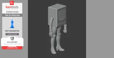 Mettaton Box Form - Undertale - Character Figure STL