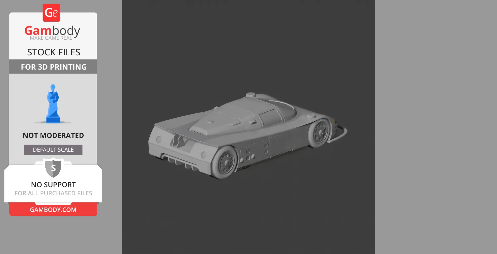 Eagle MkIII - Scale Vehicle STL