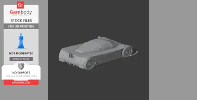 Eagle MkIII - Scale Vehicle STL