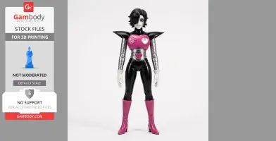 Mettaton EX - Undertale Figurine - Character Figure STL
