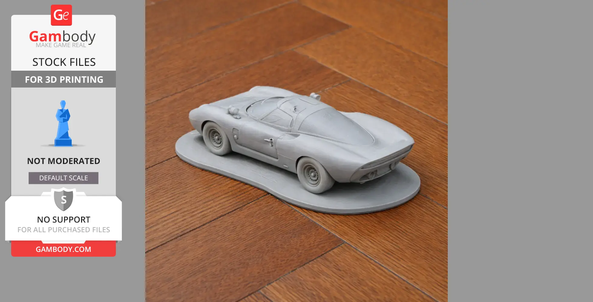 Ecurie Ecosse LM69 - Scale Vehicle STL