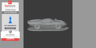 Ecurie Ecosse LM69 - Scale Vehicle STL