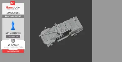 3D model of an armored military vehicle, Otokar Akrep II, shown from a top angled view.