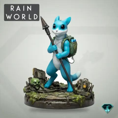 Rivulet - Rain World - Character Figure STL
