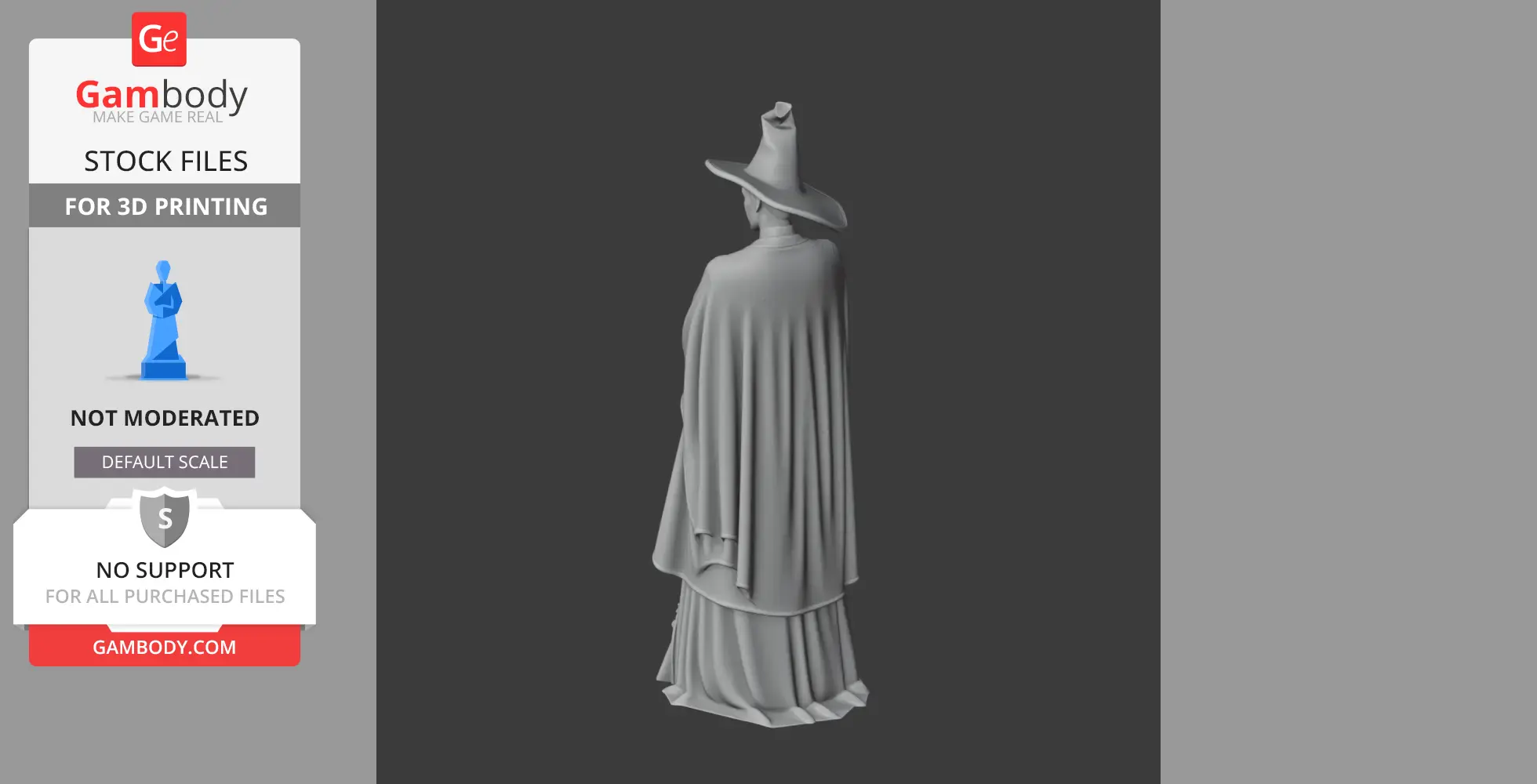 Minerva McGonagall Harry Potter - Character Figure STL