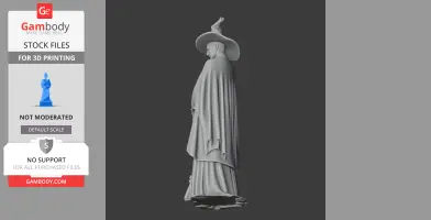 Minerva McGonagall Harry Potter - Character Figure STL