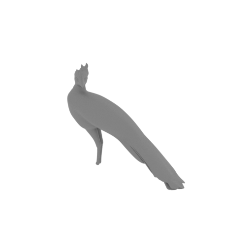 Bare-faced curassow.stl