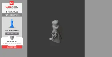 Minnah Mannarah - Vampire Survivors - Character Figure STL