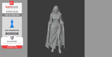 Minnah Mannarah - Vampire Survivors - Character Figure STL