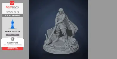 Kylian - Chained Echoes - Character Figure STL