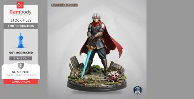 Kylian - Chained Echoes - Character Figure STL