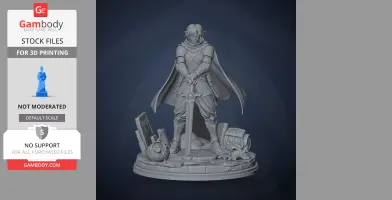 Kylian - Chained Echoes - Character Figure STL