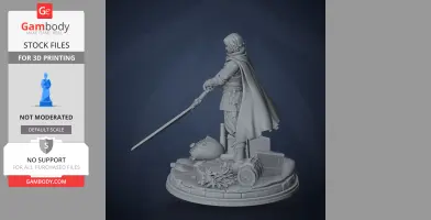 Kylian - Chained Echoes - Character Figure STL