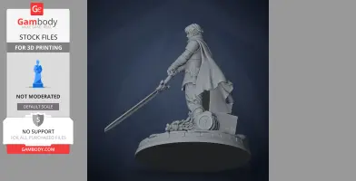 Kylian - Chained Echoes - Character Figure STL