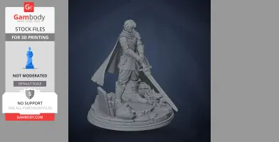 Kylian - Chained Echoes - Character Figure STL