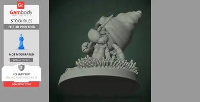Roland - Another Crab's Treasure - Character Figure STL