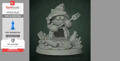 Roland - Another Crab's Treasure - Character Figure STL