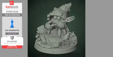 Roland - Another Crab's Treasure - Character Figure STL