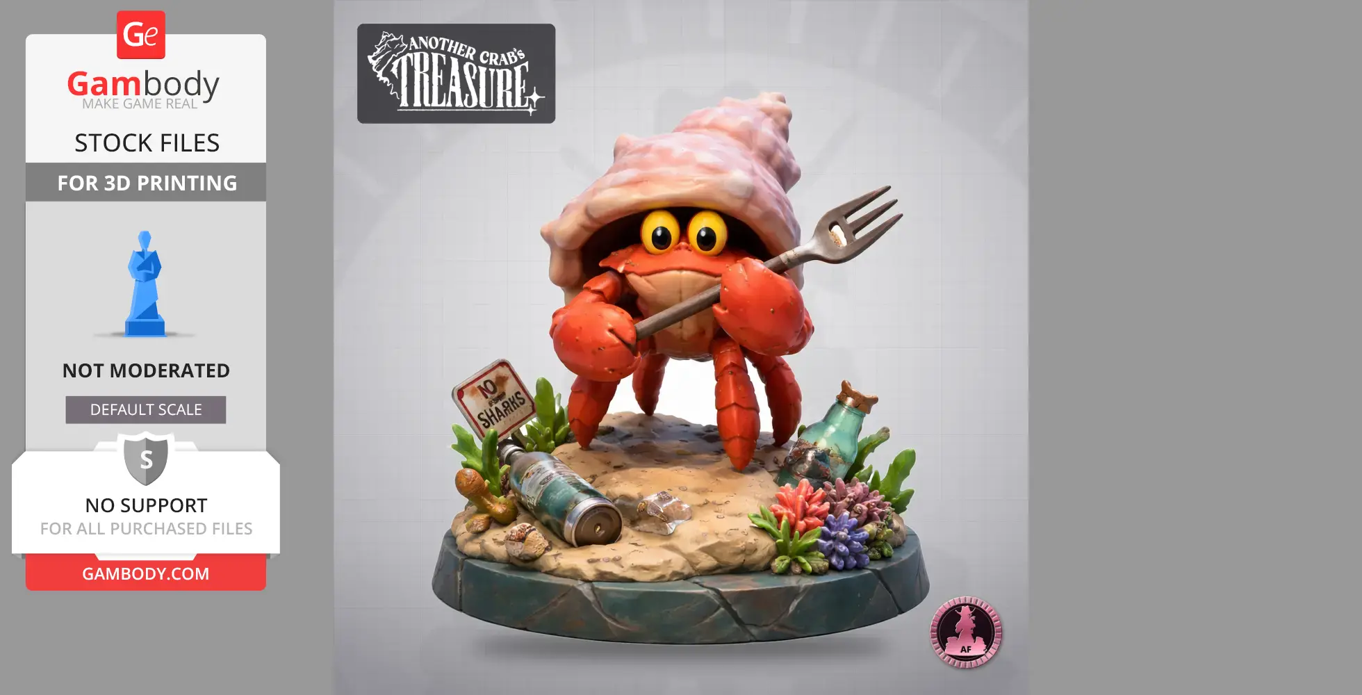 Roland - Another Crab's Treasure - Character Figure STL