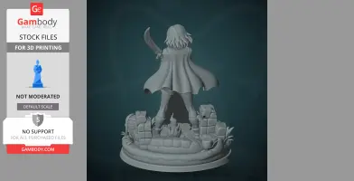 Valere - Sea of Stars - Character Figure STL